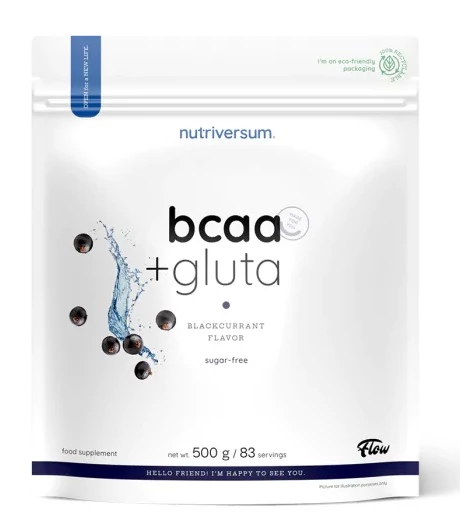 Nutriversum BCAA+GLUTA feketeribizli 500g