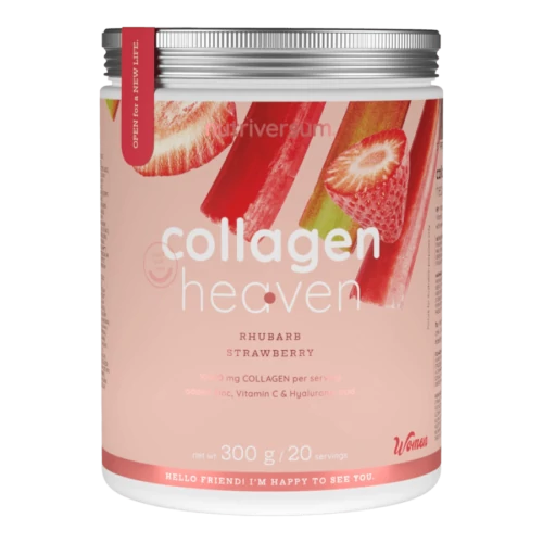 Nutriversum Collagen Heaven rebarbara-eper 300g