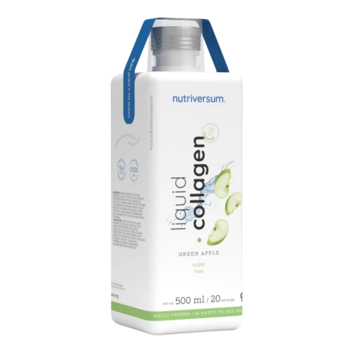 Nutriversum Collagen liquid sugar free zöldalma 500ml