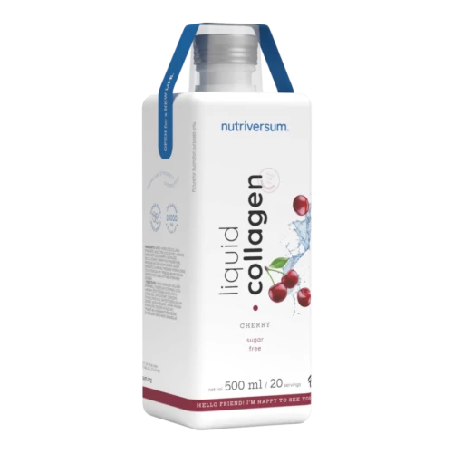 Nutriversum Collagen liquid sugar free cseresznye 500ml