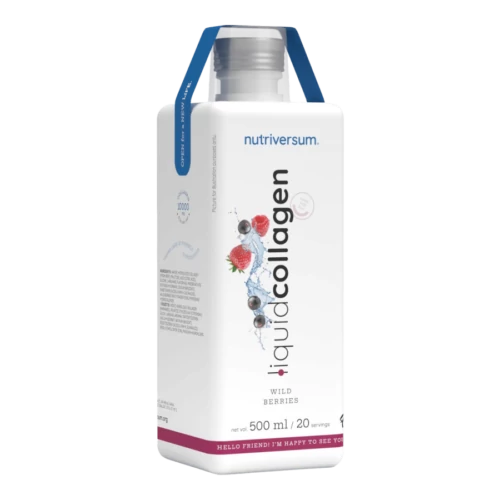 Nutriversum Liquid Collagen erdei gyümölcs 500 ml