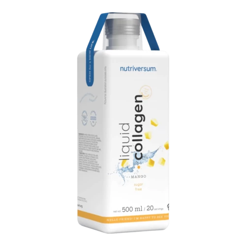 Nutriversum Collagen liquid sugar free mangó 500ml