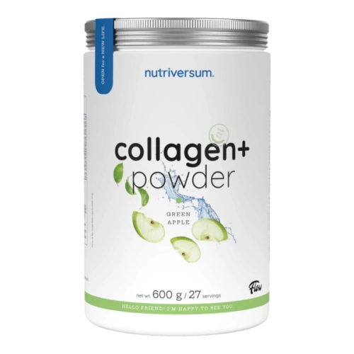Nutriversum Collagen+Powder zöldalma kollagén italpor 600g