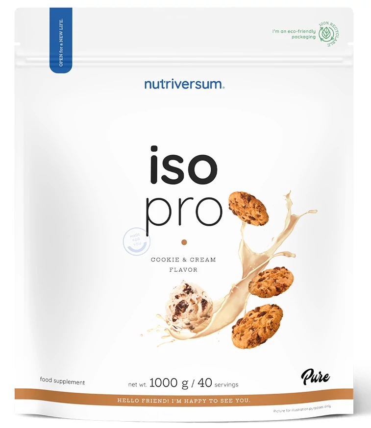 Nutriversum Iso Pro cookie&cream 1000g