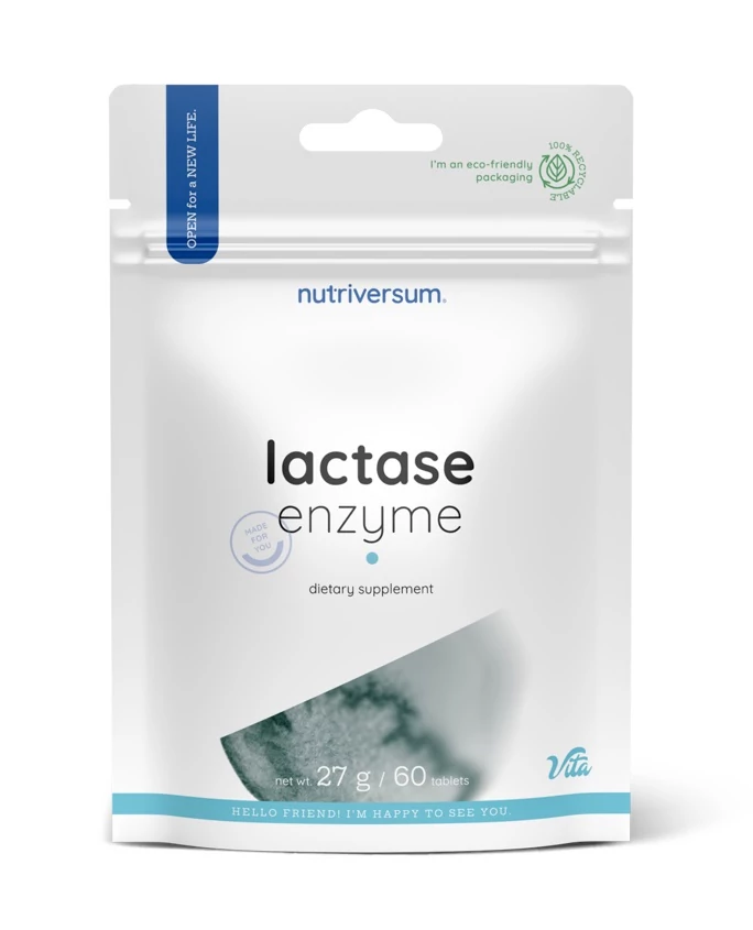 Nutriversum Laktáz Enzim tabletta 60db
