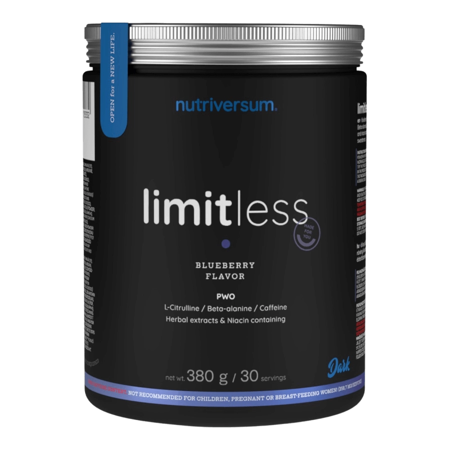 Nutriversum Limitless PWO áfonya 380 g