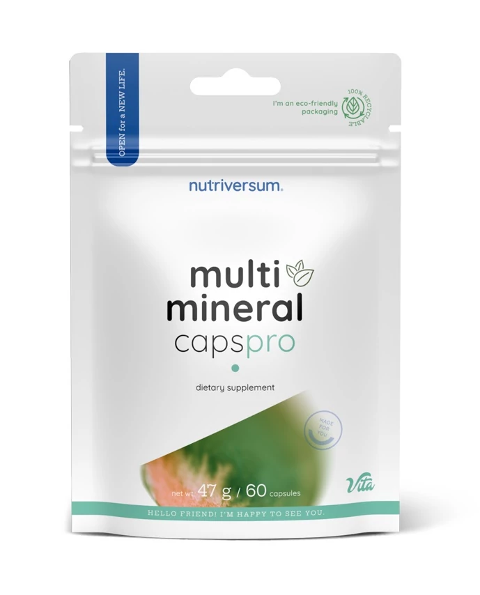 Nutriversum Multimineral Caps Pro kapszula 60db