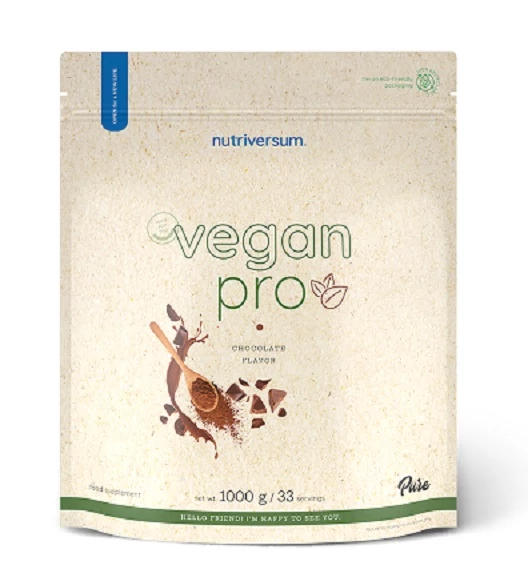 Nutriversum Vegan Protein csokoládé 1000g