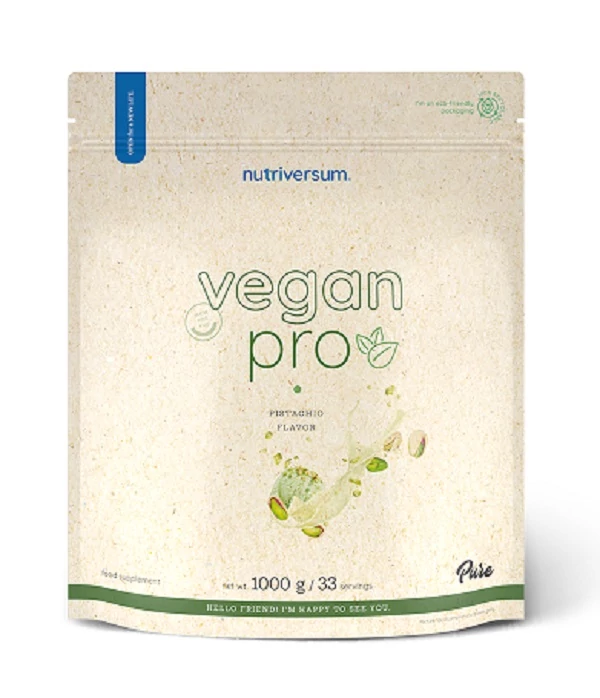 Nutriversum Vegan Protein pisztácia 1000g