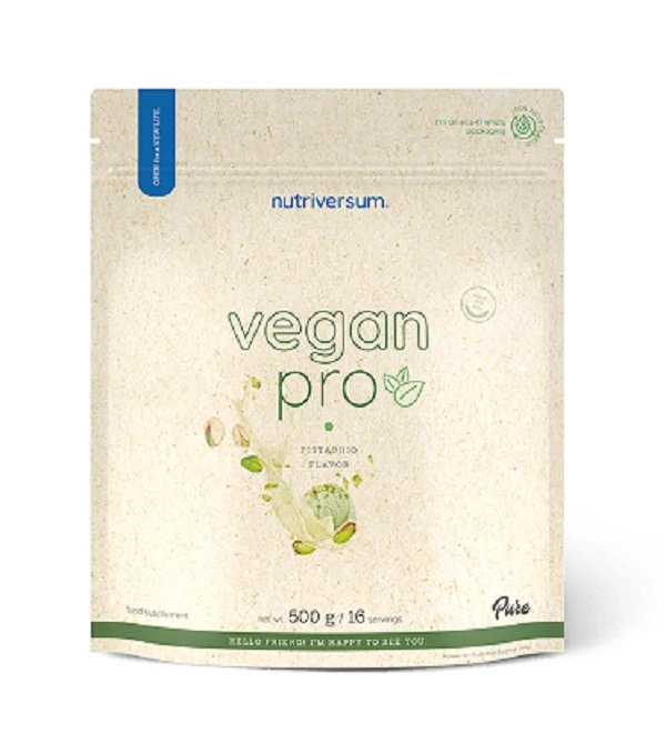 Nutriversum Vegan Protein pisztácia 500g