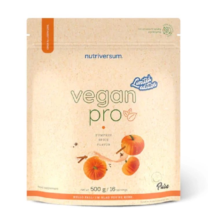 Nutriversum Vegan Protein Pumpkin spice (sütőtök) 500g
