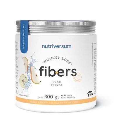 Nutriversum Weight Loss Fibers diétás rost italpor körte 300g