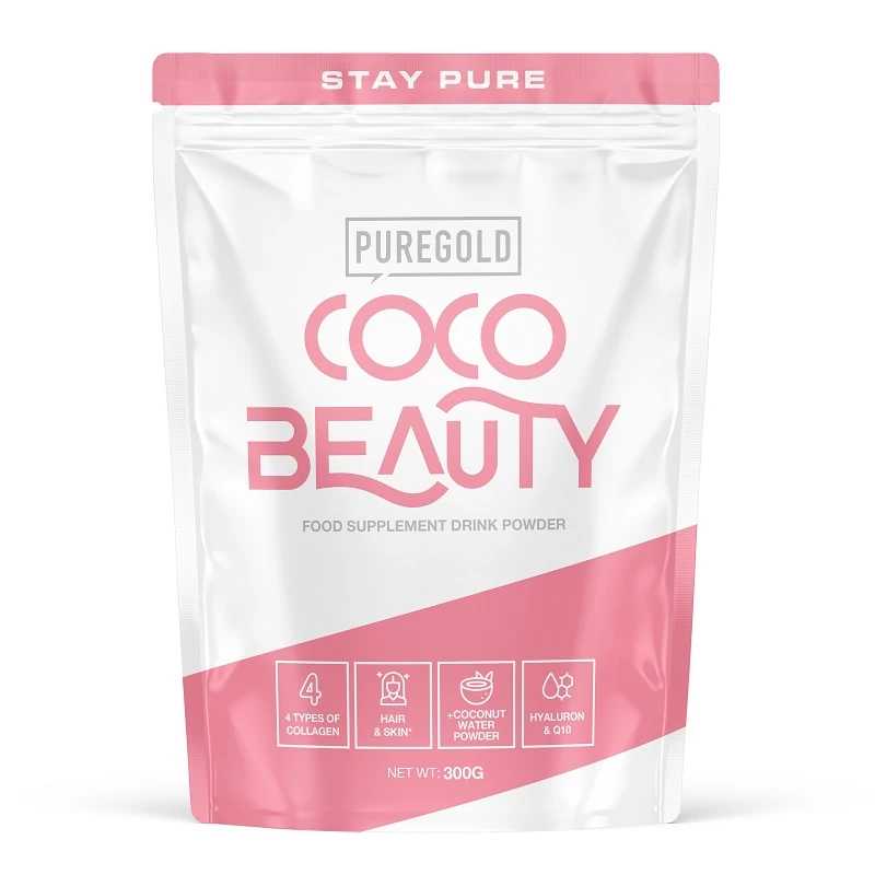 Pure Gold CocoBeauty kollagén Mojito ízű italpor 300g