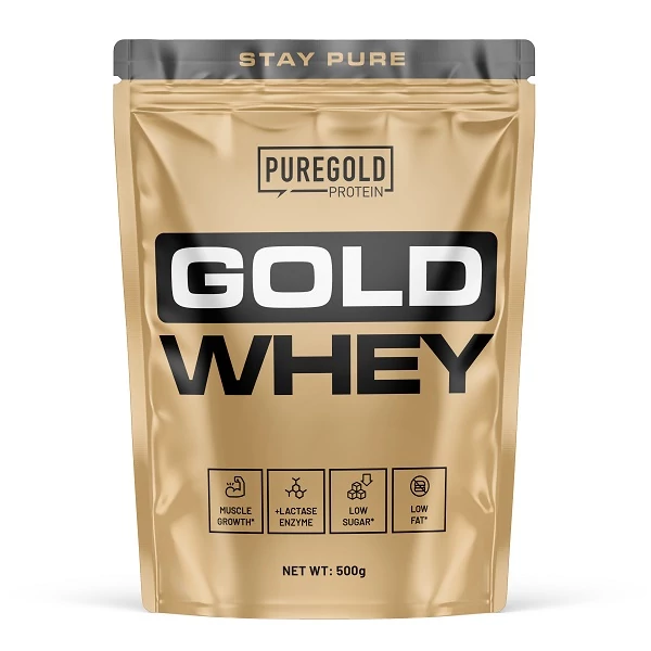 Pure Gold Whey fehérjepor citromos sajttorta 500g