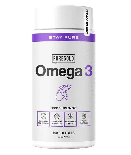 Pure Gold Omega-3 kapszula 100db