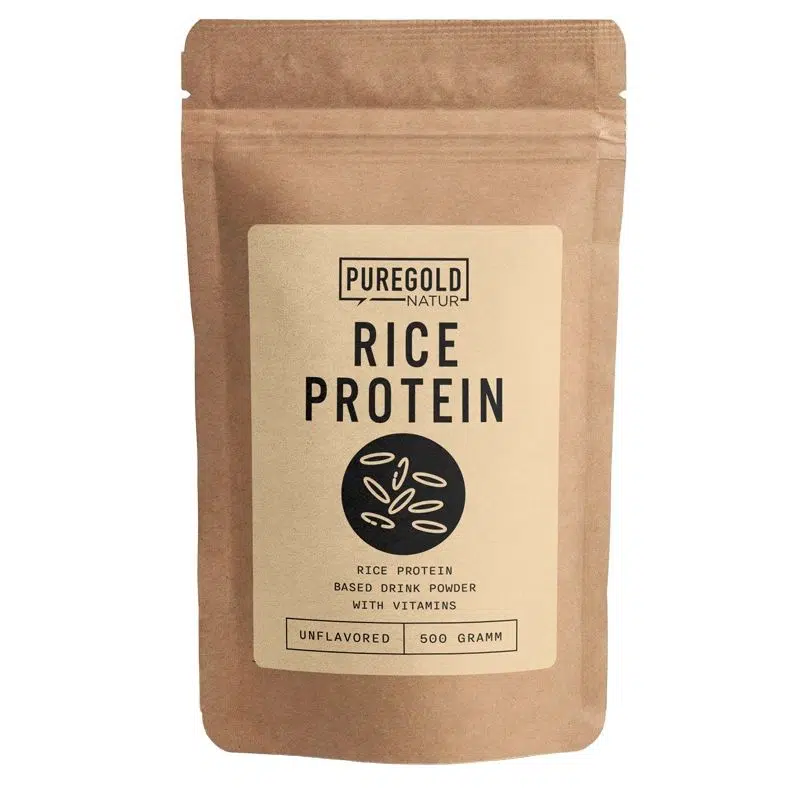 Pure Gold Rizs Protein natúr italpor 500g
