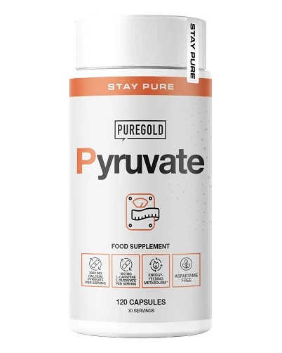 Pure Gold Pyruvate testsúlykontrol kapszula 120db