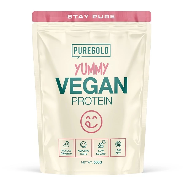 Pure Gold Yummy Vegan Protein italpor choko-cherry 500g