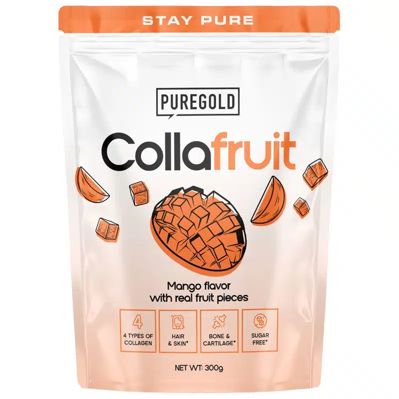 Pure Gold Collafruit Marha és Hal kollagén Mangó 300g