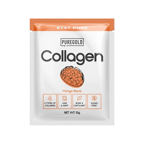 Pure Gold Collagen Marha kollagén italpor mangó 12g