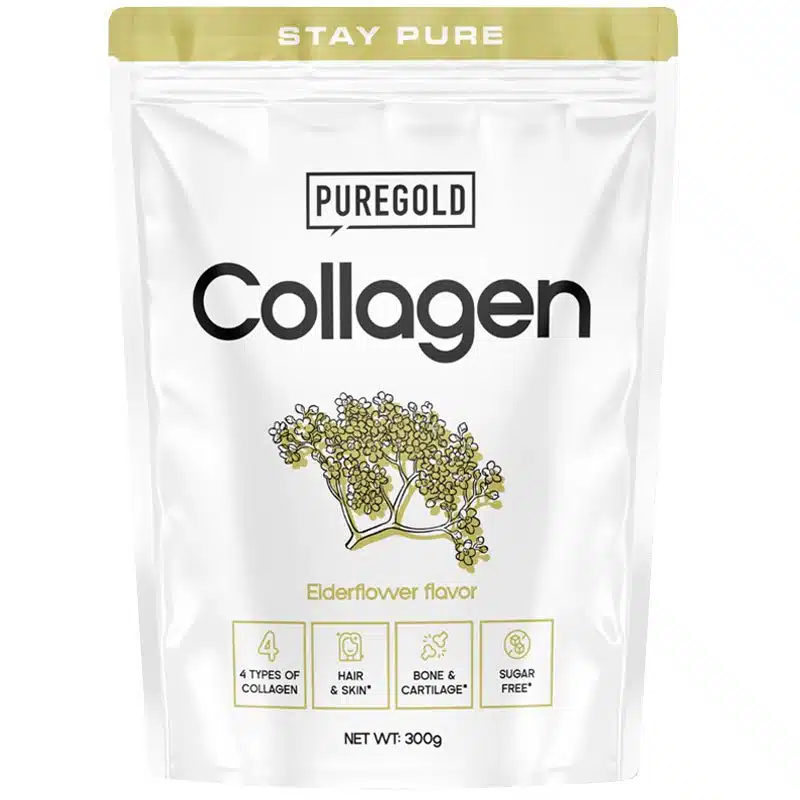 Pure Gold Collagen Marha kollagén italpor bodza 300g
