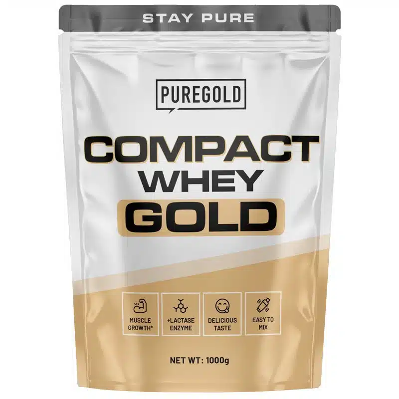 Pure Gold Compact Whey Gold Citromos sajttorta ízű fehérjepor 1000g