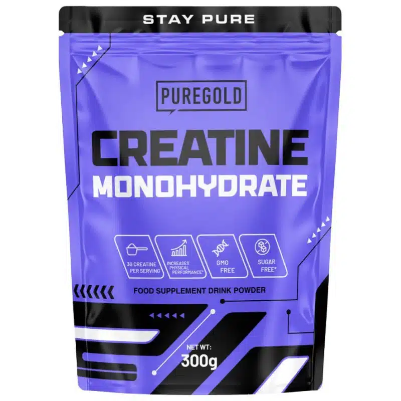 Pure Gold Creatine Monohydrate ízesítetlen italpor 300g