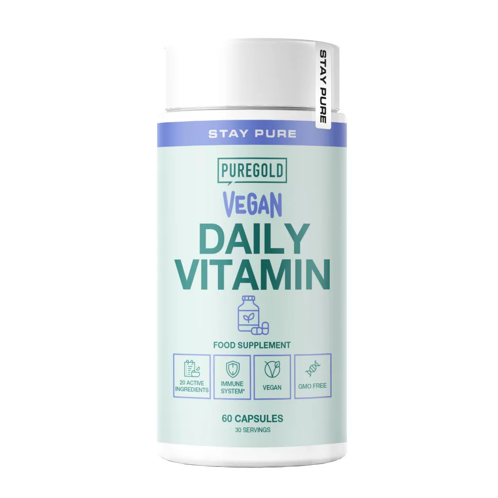 Pure Gold Vegan Daily Vitamin kapszula 60db