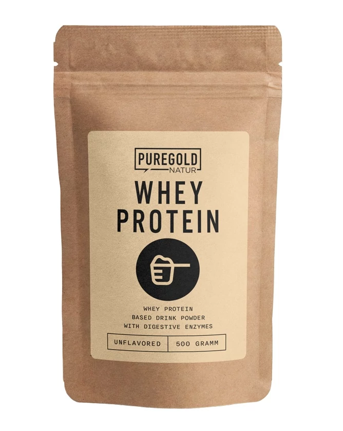 Pure Gold Whey Protein Fehérjepor Ízesítetlen 500g