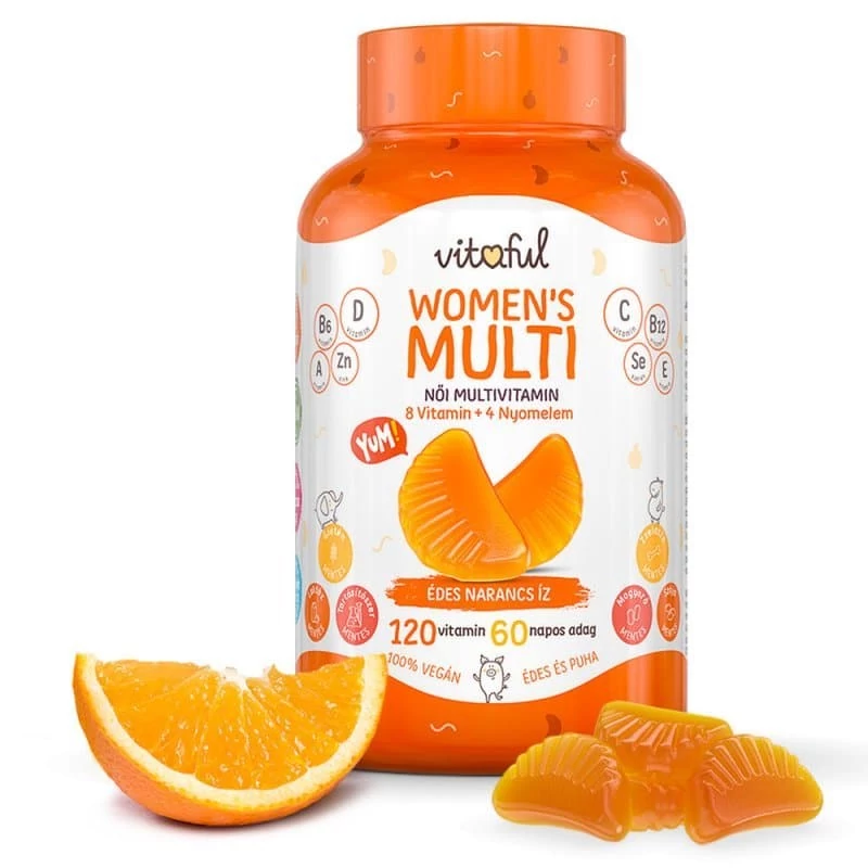 Vitaful Women's Multi multivitamin nőknek gumivitamin 120 db