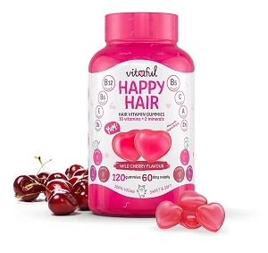 Vitaful Happy Hair hajvitamin gumivitamin 120 db