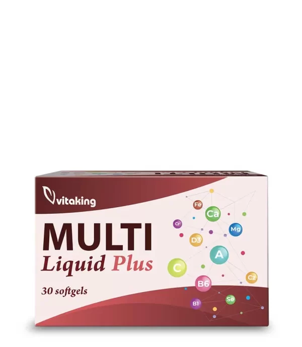 Vitaking Multi Liquid Plusz vitamincsomag 30db