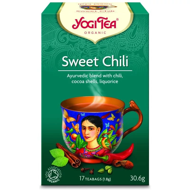 Yogi Bio Édes chili tea 17 filter