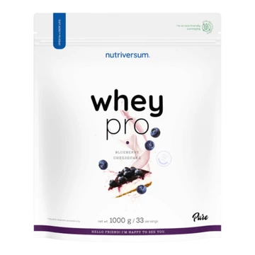 Nutriversum Whey Pro áfonyás sajttorta 1000g