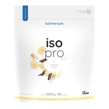 Nutriversum Iso Pro banán-split 1000g