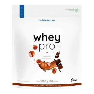 Nutriversum Whey Pro mogyorós-csokoládé 1000g